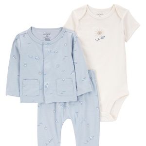 Carters 6 month 3 piece Cardigan set